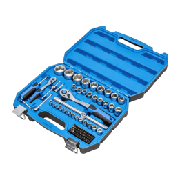 HT1R424 Högert Technik - Set di chiavi 6-angoli,a tubo