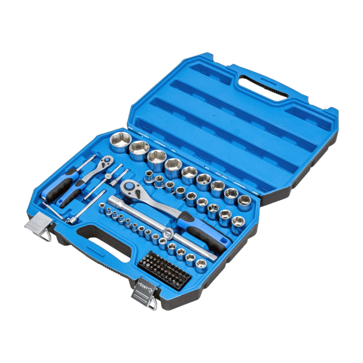 HT1R424 Högert Technik - Set di chiavi 6-angoli,a tubo