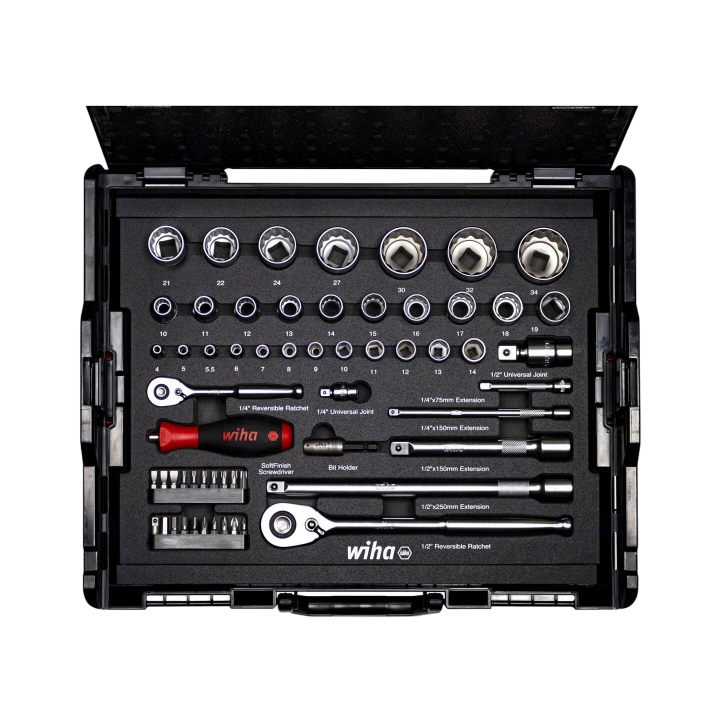 WIHA.44685 Wiha - Set di chiavi 6-angoli,a tubo