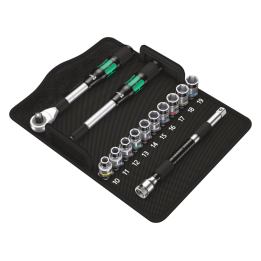 WERA.05004090001 Wera - Set di chiavi 6-angoli,a tubo