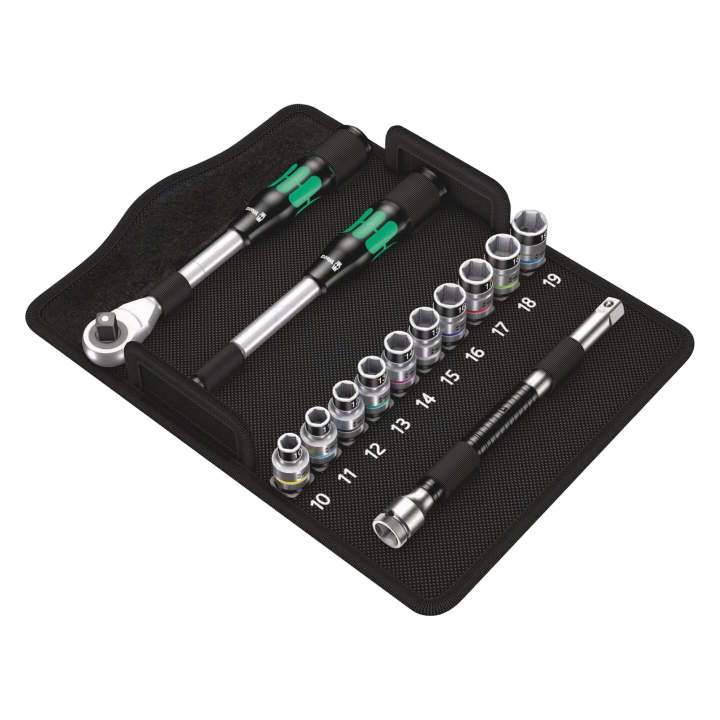 WERA.05004090001 Wera - Set di chiavi 6-angoli,a tubo
