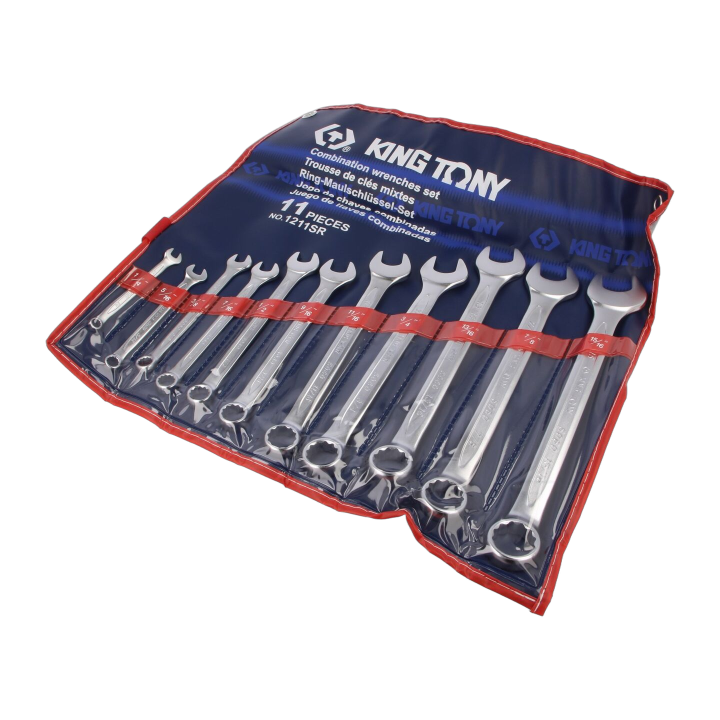 KT-1211SR King Tony - Chiave: chiave combinata-set pollici
