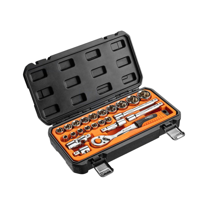 NEO-08-694 Neo Tools - Set di chiavi 6-angoli,a tubo