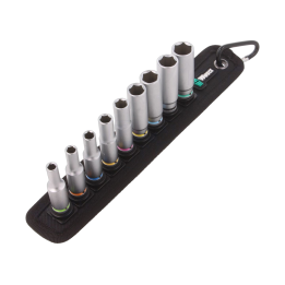 WERA.05004525001 Wera - Socket: 6-angles-set socket spanner