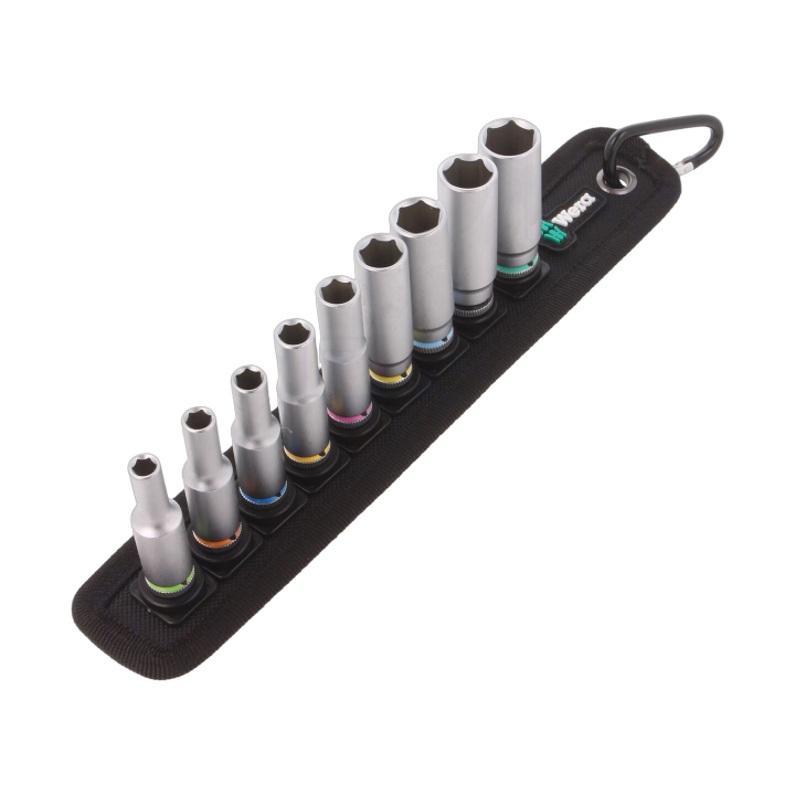 WERA.05004525001 Wera - Socket: 6-angles-set socket spanner