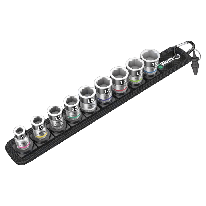 WERA.BELT/B1 Wera - Socket: 6-angles-set socket spanner