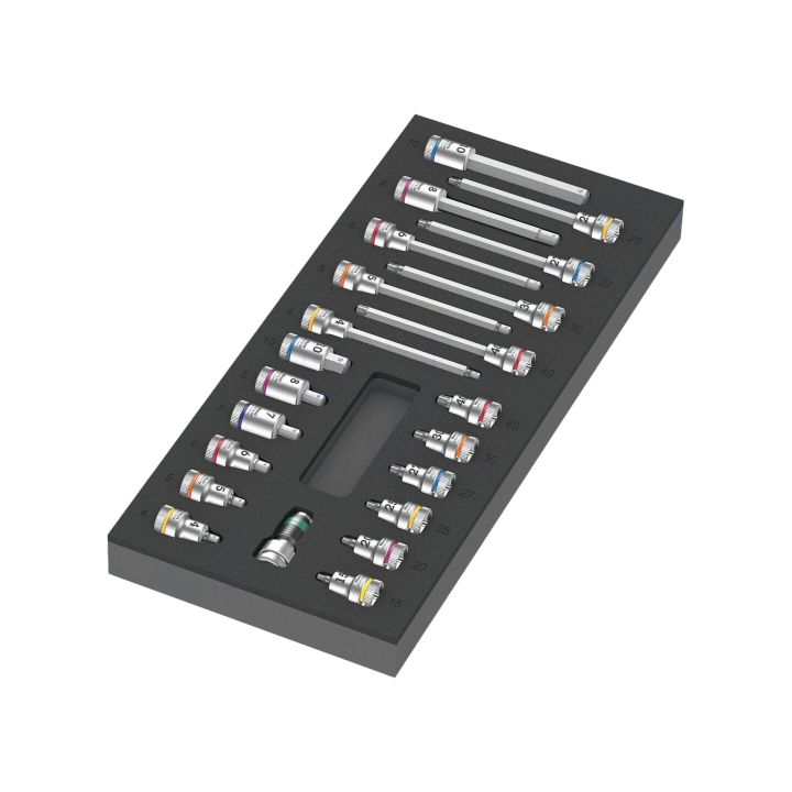 WERA.05150113001 Wera - Socket: hex key-bit-set 3/8"