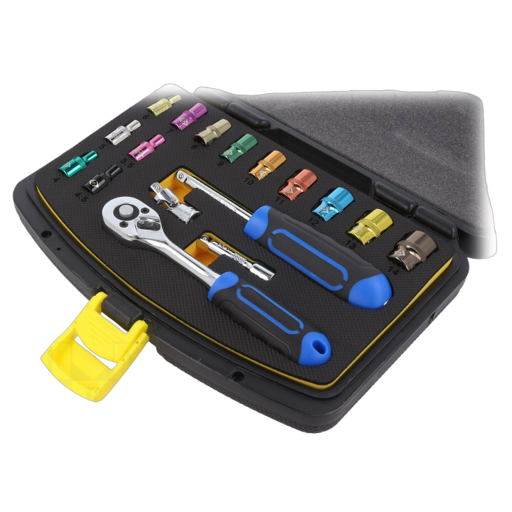 CK-T4658 C.K - Set di chiavi a tubo