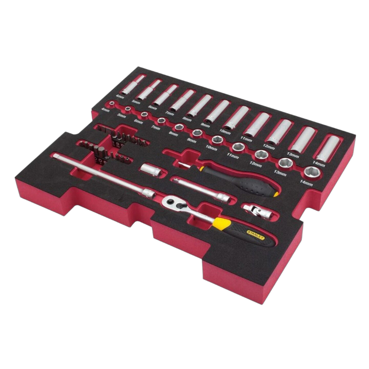 STL-FMHT0-74295 Stanley - Set di chiavi 6-angoli,a tubo