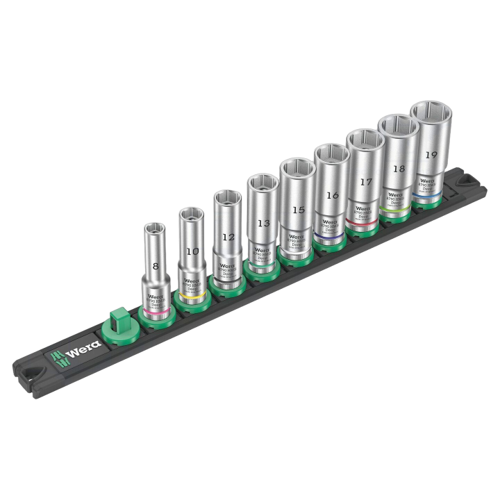 WERA.05005440001 Wera - Set di chiavi 6-angoli,a tubo