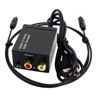 Convertitore Tos-Link a RCA - Jack 3,5