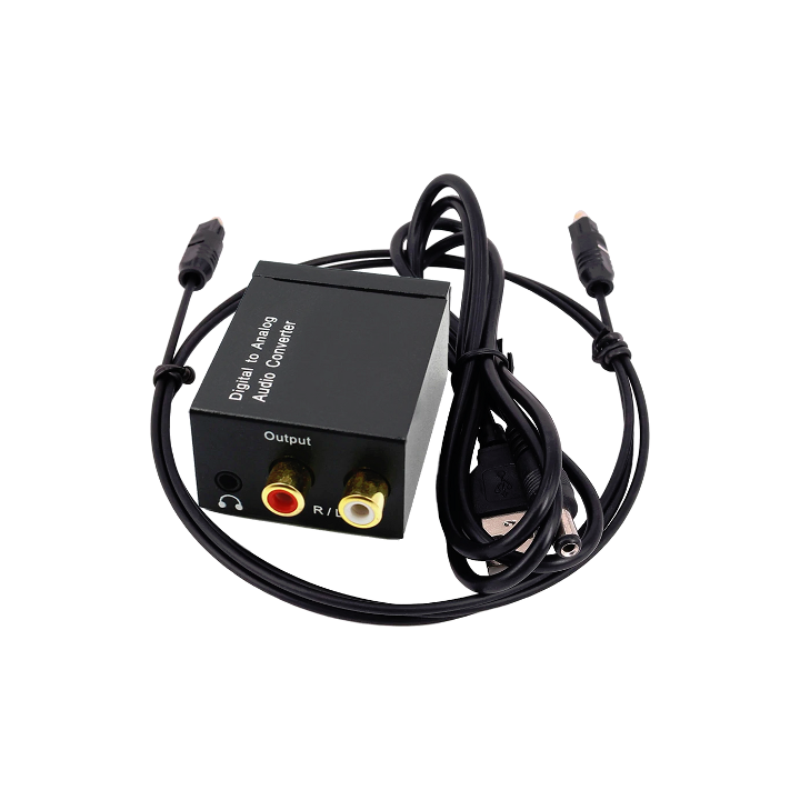 Convertitore Tos-Link a RCA - Jack 3,5