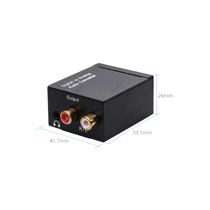 Convertitore Tos-Link a RCA - Jack 3,5