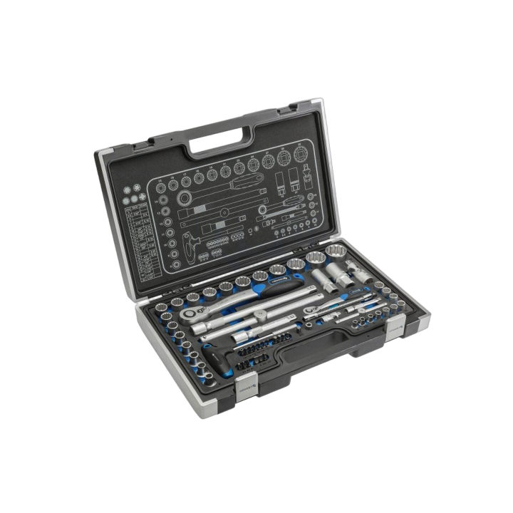 HT1R470 Högert Technik - Set di chiavi 12-angoli,a tubo