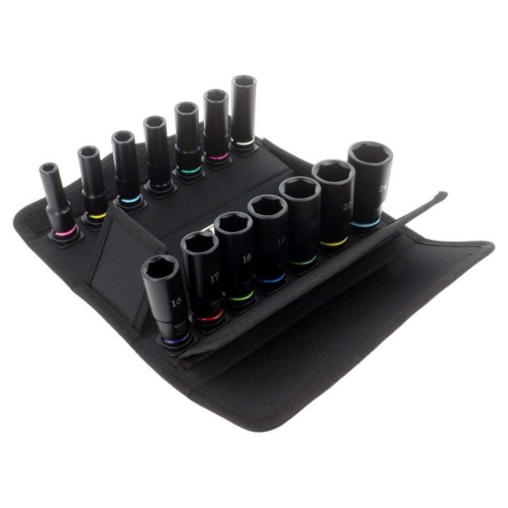 WERA.05005580001 Wera - Socket: 6-angles-set 3/8"