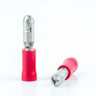 Capicorda Cilindrico 4mm M. Rosso