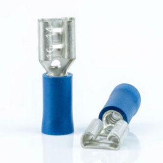 Capicorda Faston 2,8mm F. Blu