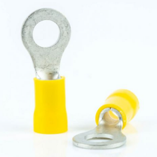 Capicorda Occhiello 6,5mm Giallo