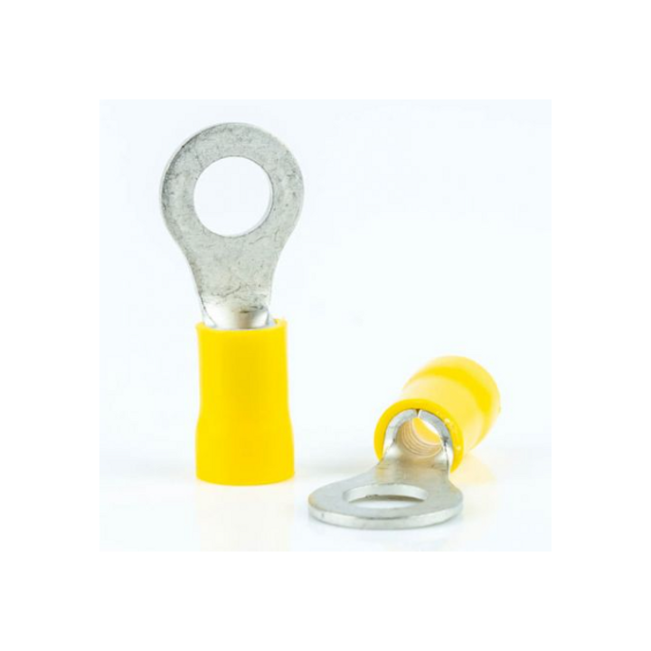 Capicorda Occhiello 6,5mm Giallo