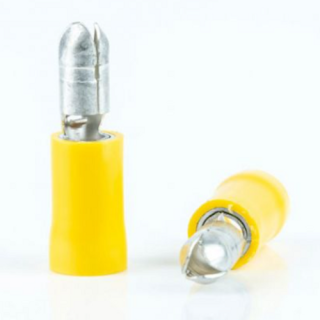 Capicorda Cilindrico 4mm M. Giallo