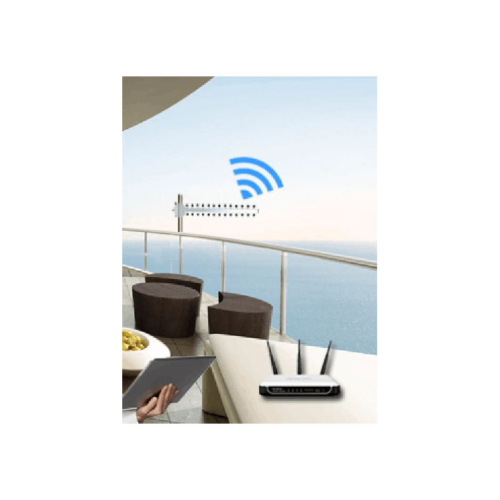 Antenna Yagi esterno 2400-2500MHz  - 20dBi x WiFi