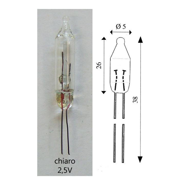 LAMPADA 2,5V