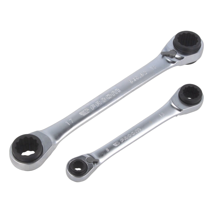 FACOM-64C.J2PB Facom - Wrench: ring-set rattle