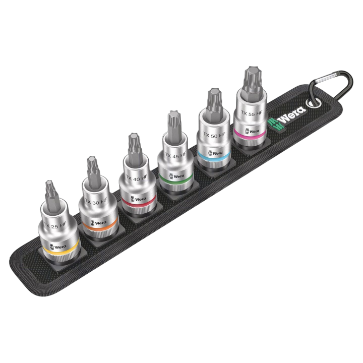 WERA.05003997001 Wera - Socket: Torx®-bit-set 1/2"