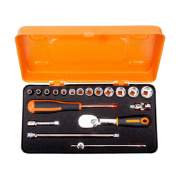 SA.6719MHR Bahco - Set di chiavi 6-angoli,a tubo