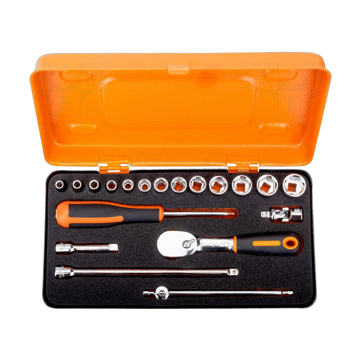 SA.6719MHR Bahco - Set di chiavi 6-angoli,a tubo