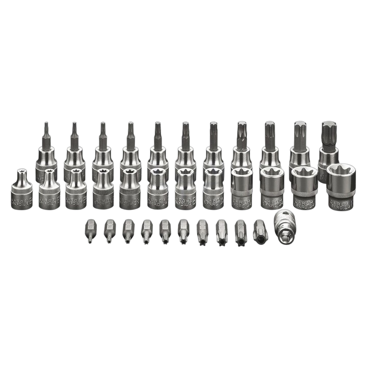 NEO-08-711 Neo Tools - Set di chiavi bussola Torx®,a tubo...