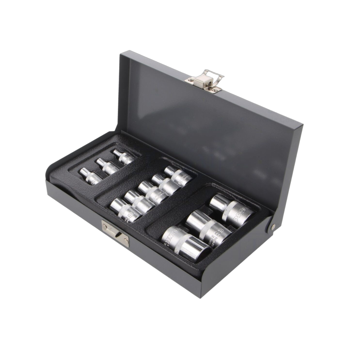 PRE-18711 Proline - Socket: Torx®-set Chrom-vanadium steel