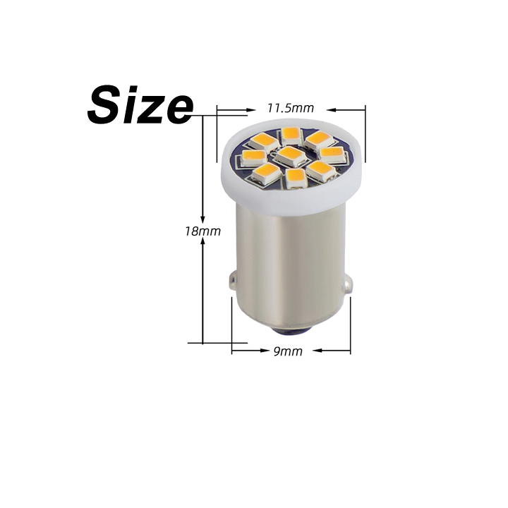 LAMPADA BA9s 12-24Vac-dc LED
