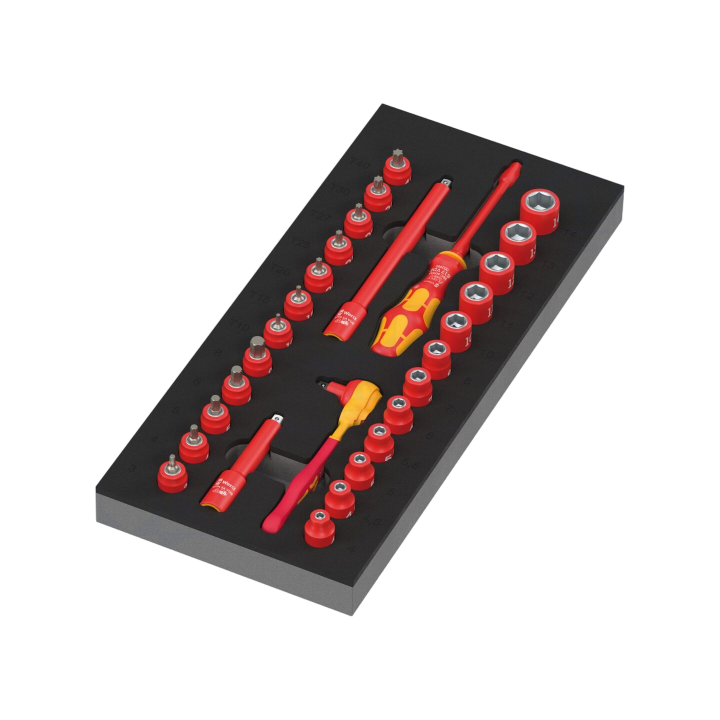 WERA-05150117001 Wera - Wrench: socket spanner-set 6-angles
