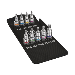 WERA.05004202001 Wera - Socket: Torx®-bit-set Chrom-vanad...