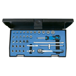 GEDORE-6196710 Gedore - Set di chiavi 6-angoli,cricchetto...