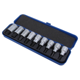 GEDORE-6156250 Gedore - Socket: hex key-bit-set 9pcs.