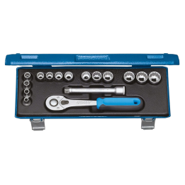GEDORE-2682893 Gedore - Set di chiavi 12-angoli,cricchett...