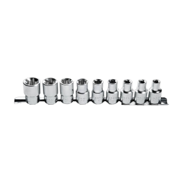 HT1A880 Högert Technik - Socket: Torx®-set 1/2"