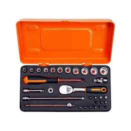 SA.6730MBP Bahco - Set di chiavi 12-angoli,a tubo