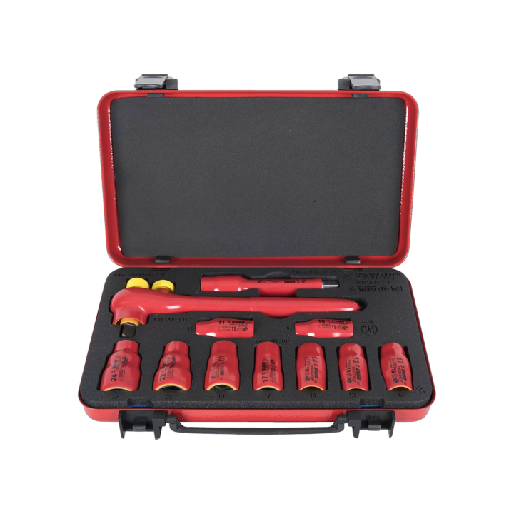 UNIOR-612678 Unior - Set di chiavi 6-angoli,isolato,a tubo