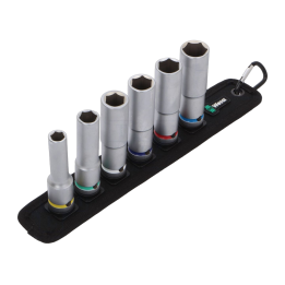 WERA.05004565001 Wera - Socket: 6-angles-set socket spanner