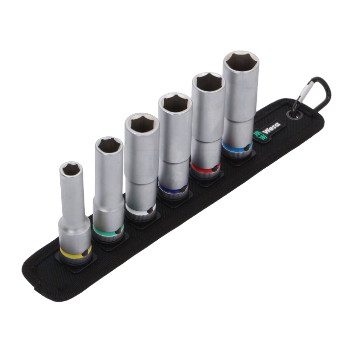 WERA.05004565001 Wera - Socket: 6-angles-set socket spanner