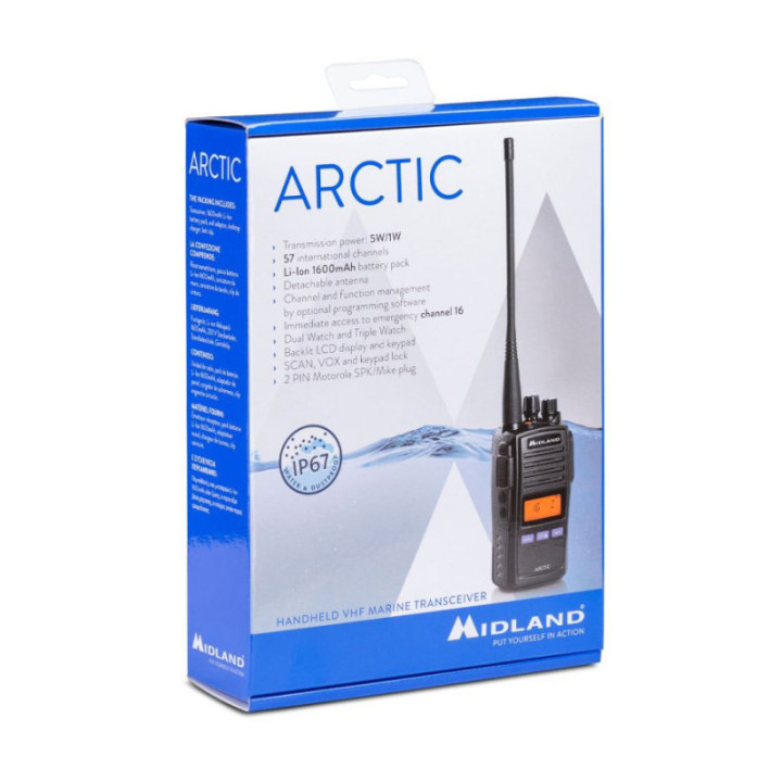 Midland Arctic - Portatile VHF Marino