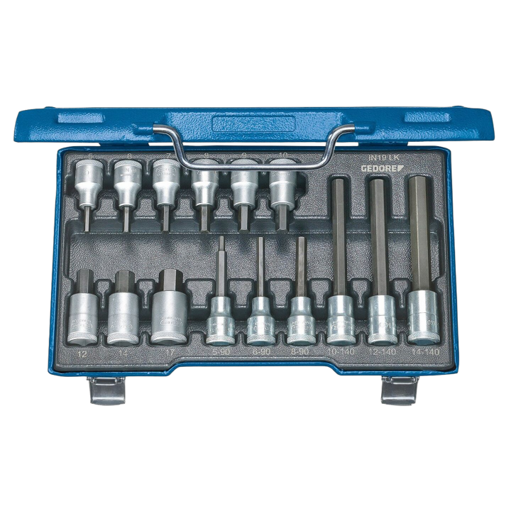GEDORE-6129360 Gedore - Socket: hex key-bit-set hex key