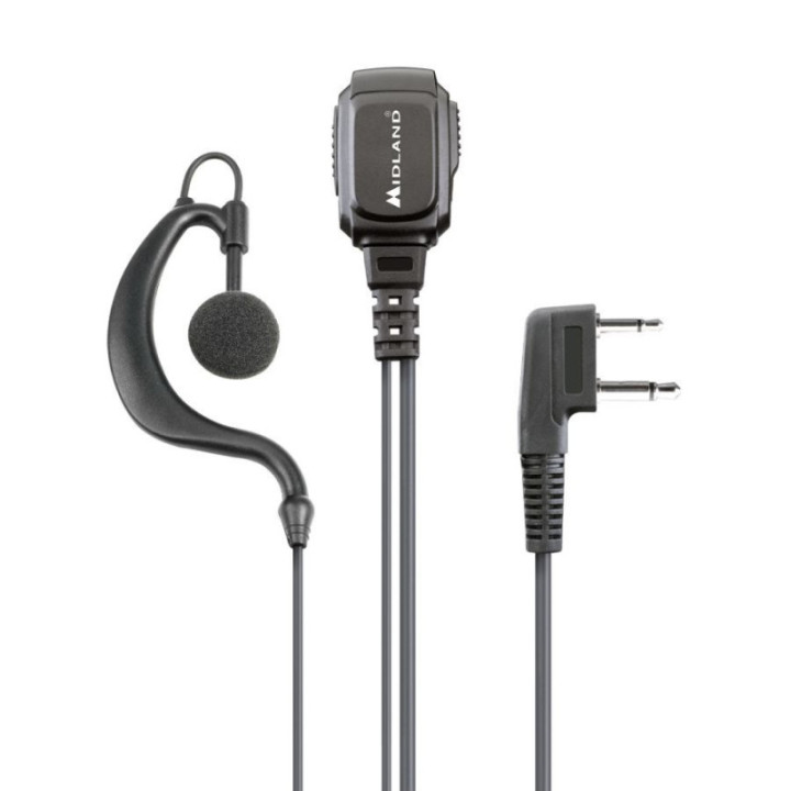 MA21 L Pro Auricolare con Microfono 2 Pin Midland
