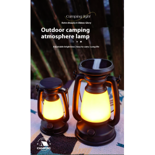 Lanterna ricarica solare cambio colore luce