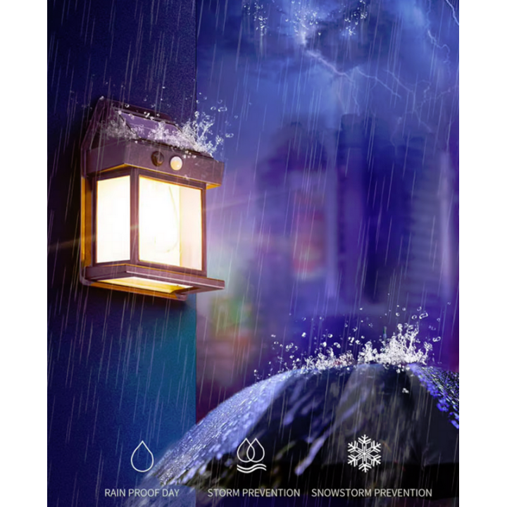 Lampada a parete - sensore movimento notte