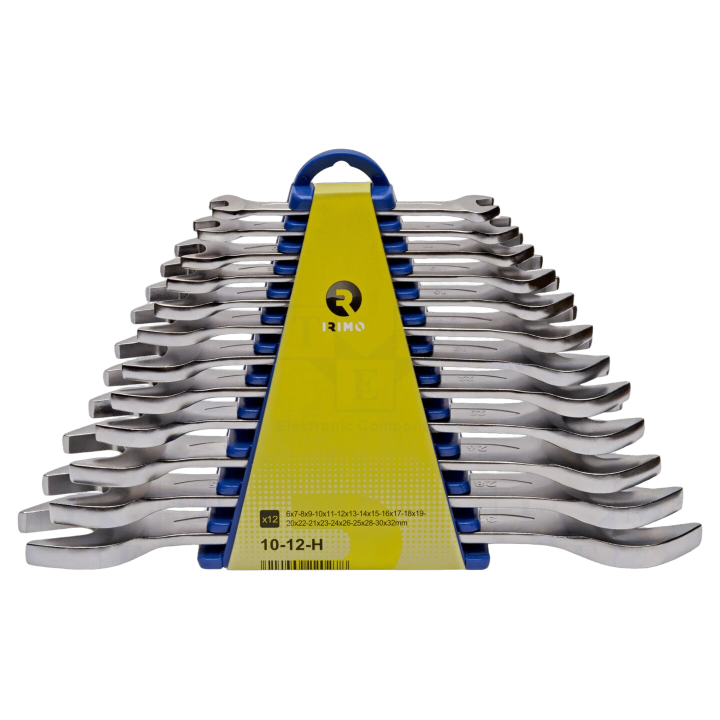 SA.10-12-H Irimo - Chiave: chiave piatta-set 12pz.