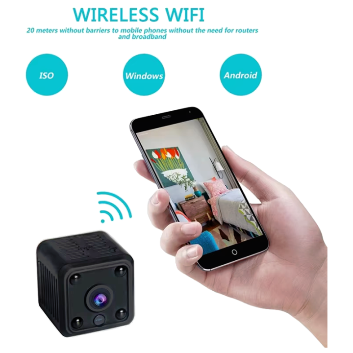 MINI videocamera interna 1080p DADO - WIFI - P2P